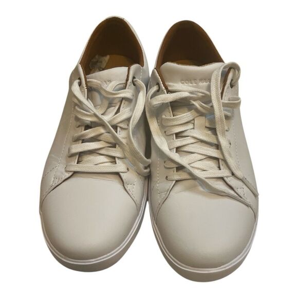 Women's Classic White Sneakers - Picture 2 of 6